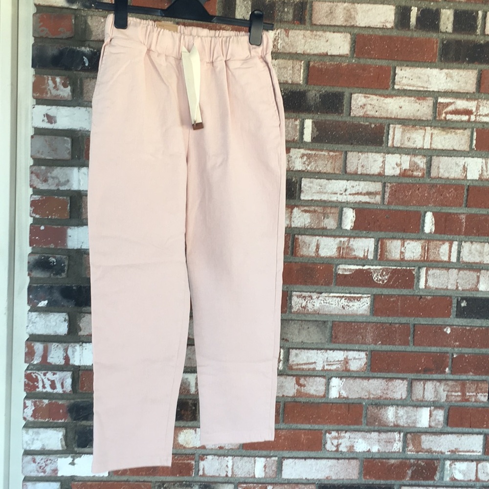 NWT Women’s Pastel pink pants MADE IN KOREA🇰🇷💖💝💘💗💓💞👖